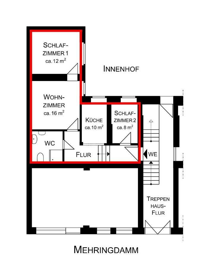 Mehringdamm Apartamento Berlim Exterior foto